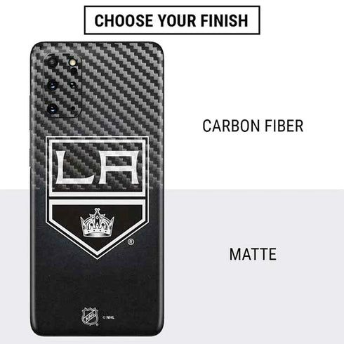 NHL Los Angeles Kings Black Background Galaxy S20 Plus Skin